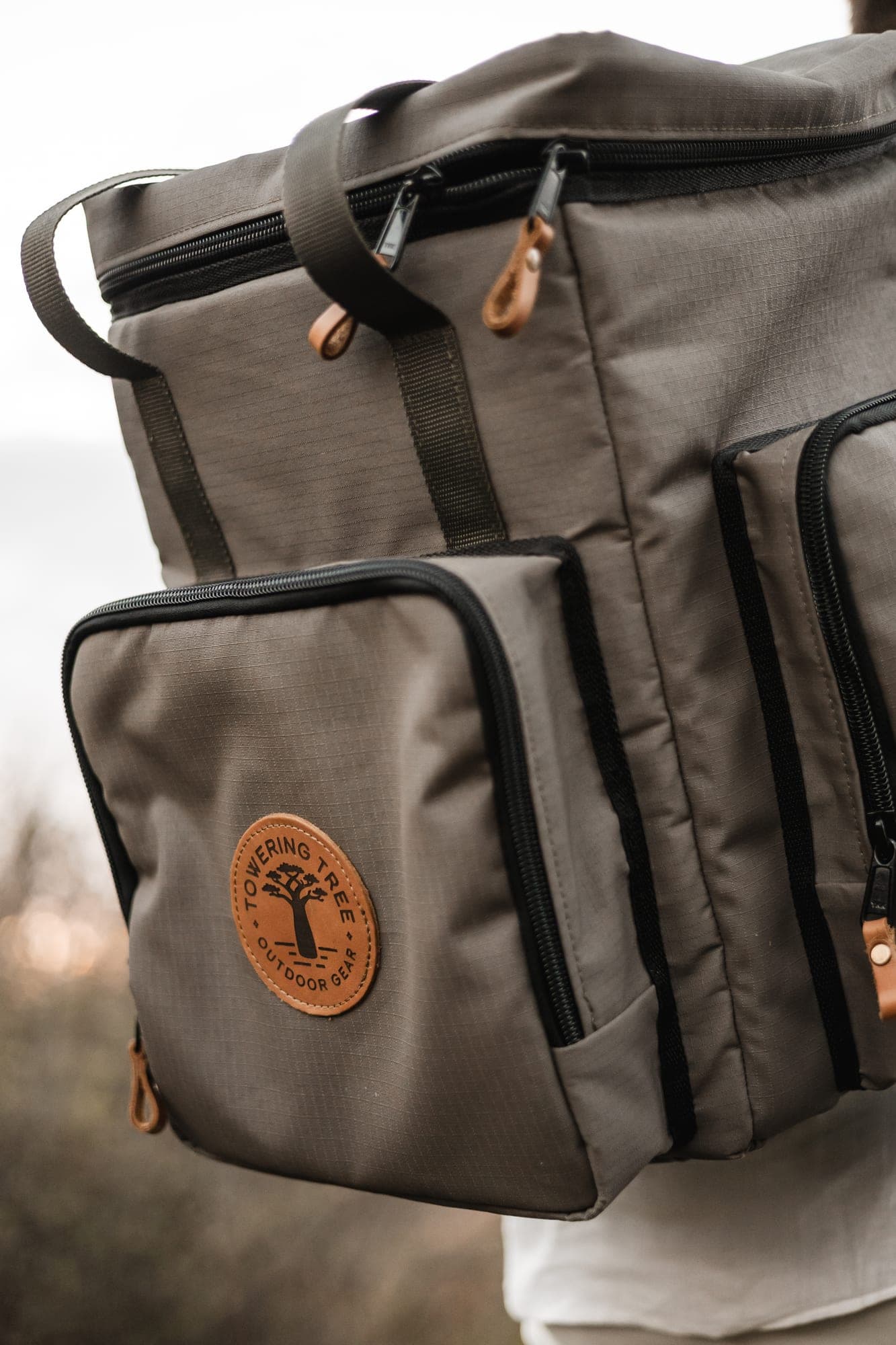 Adventure Cooler Backpack close-up detail